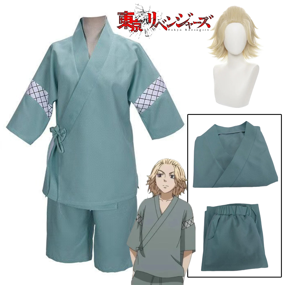 Kimono Yukata Cotton - Anime Tokyo Revengers Manjiro Sano Takemichi