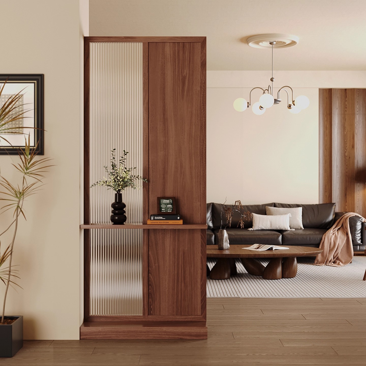 Chinese Solid Wood Entrance En - Shoji Screen Divider 评论和价格