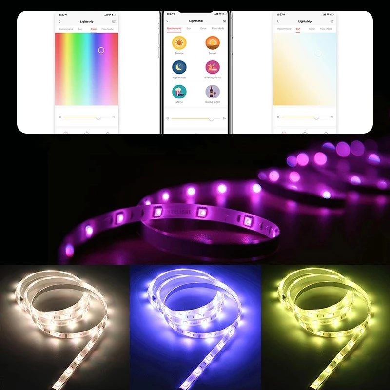 Yeelight Aurora Smart 2M Light - Yeelight Light Lightstrip 评论和价格