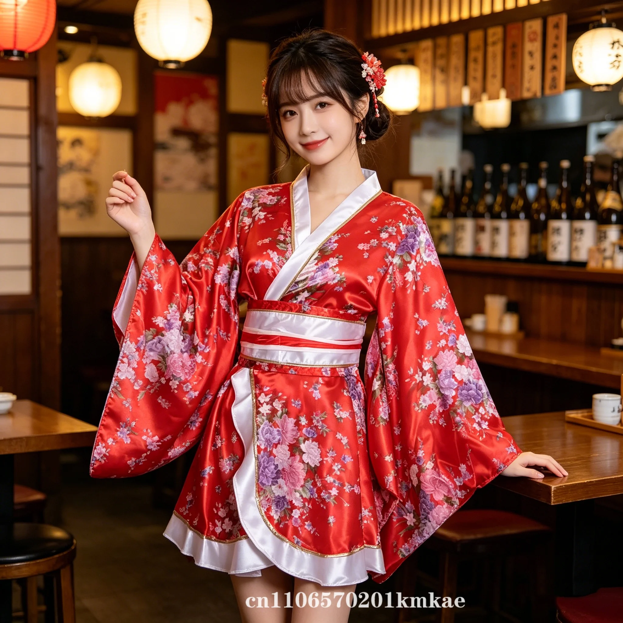 New Women's Kimono Short Japan - Kimono Yukata Cotton 评论和价格