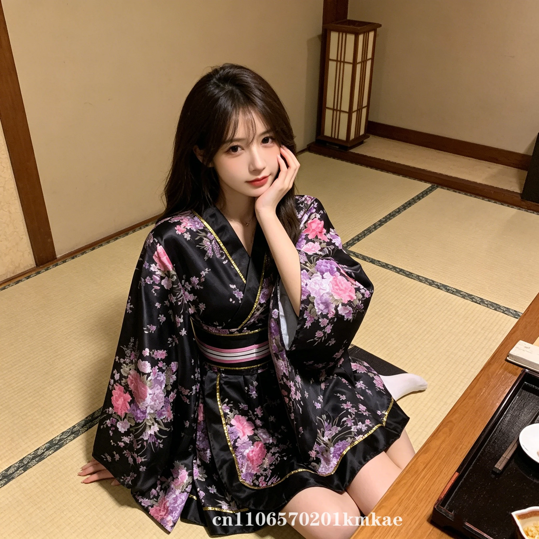 New Women's Kimono Short Japan - Kimono Yukata Cotton 评论和价格