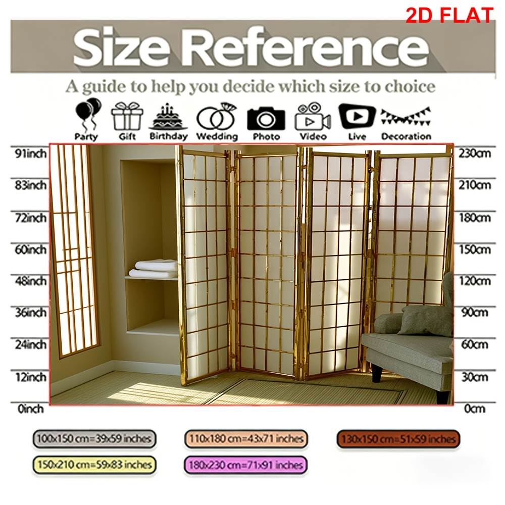 Decorative Japanese Shoji Room - Shoji Screen Divider 评论和价格
