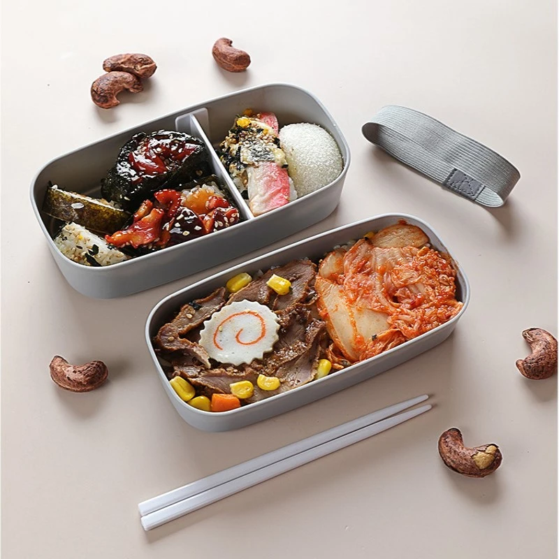New Portable Leak-proof Food   - Bento Box Two Tier 评论和价格