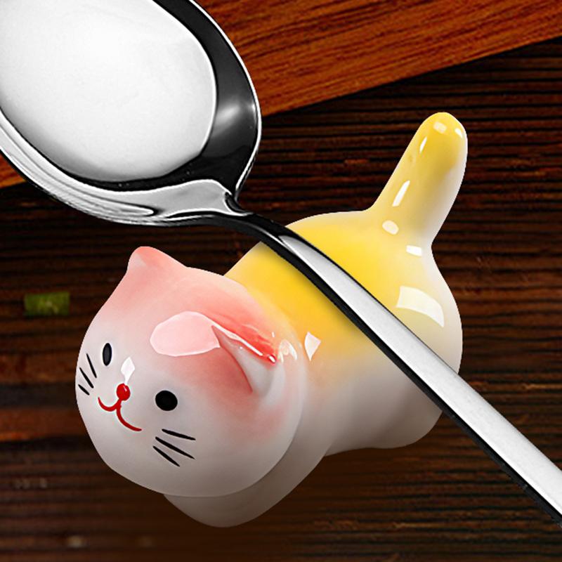 Cat Chopstick Holder Ceramic C - Chopstick Rest Ceramic 评论和价格