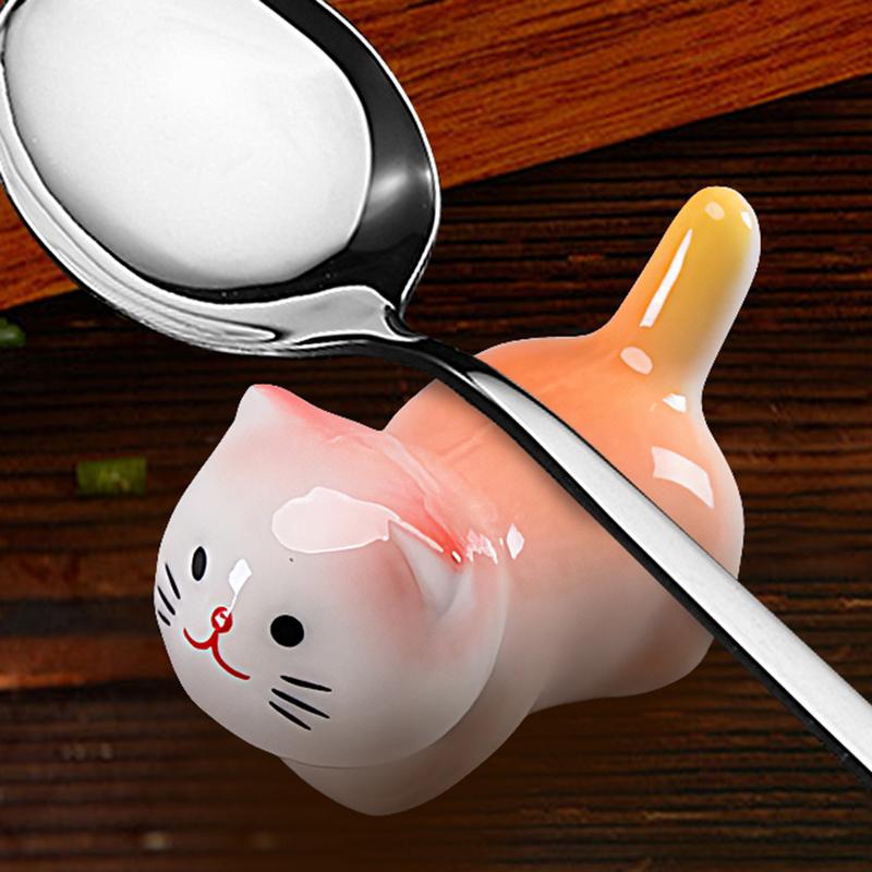 Cat Chopstick Holder Ceramic C - Chopstick Rest Ceramic 评论和价格