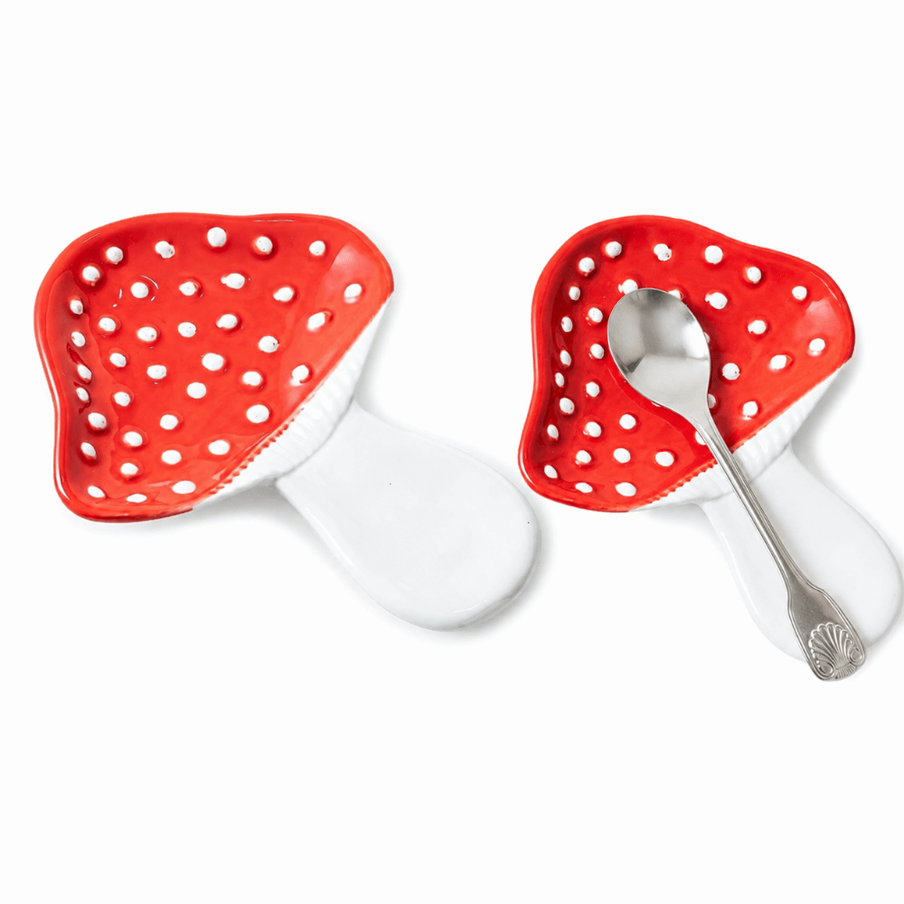 Ceramic Mushroom Spoon Holder  - Chopstick Rest Ceramic 评论和价格