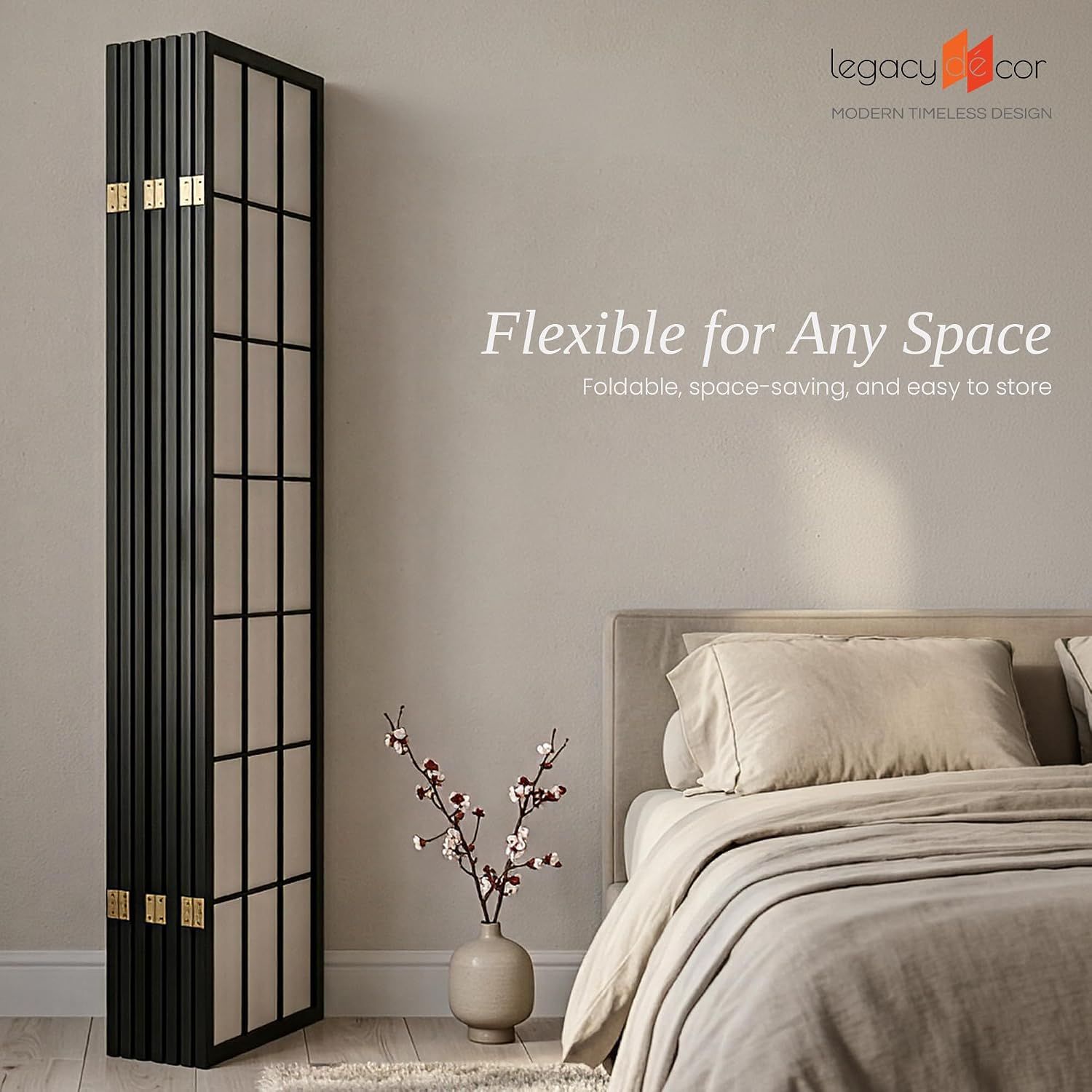 6-Panel Room Divider Shoji Sty - Shoji Screen Divider 评论和价格