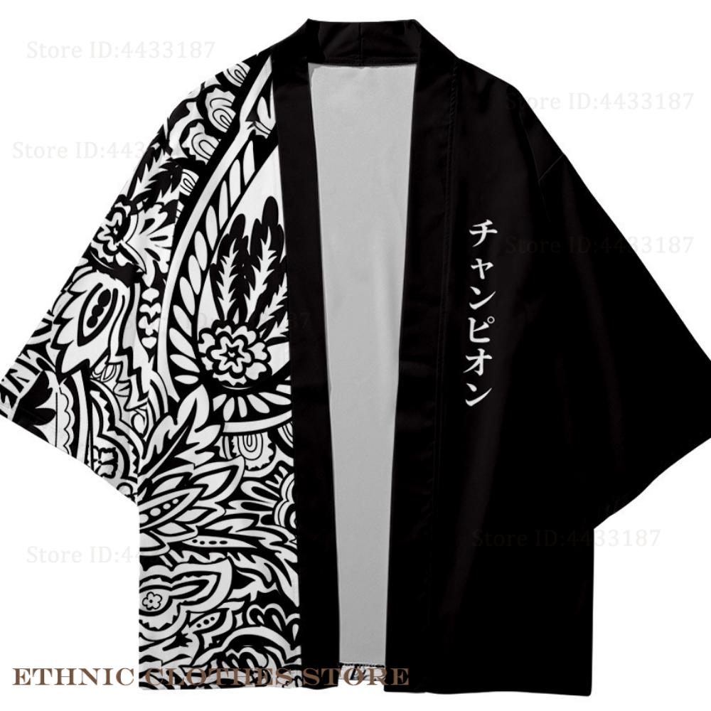 Plus Size 3XL 4XL 5XL Japanese - Kimono Yukata Cotton 评论和价格