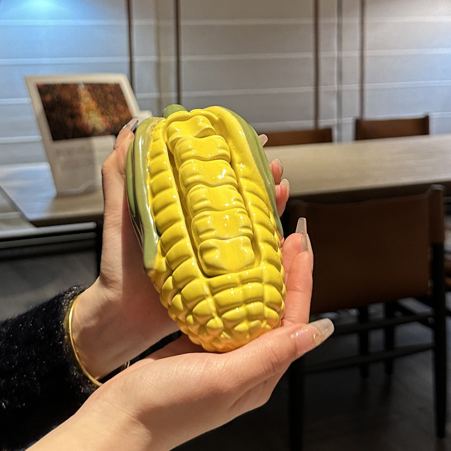 Cute Corn-Shaped Ceramic Chops - Chopstick Rest Ceramic 评论和价格