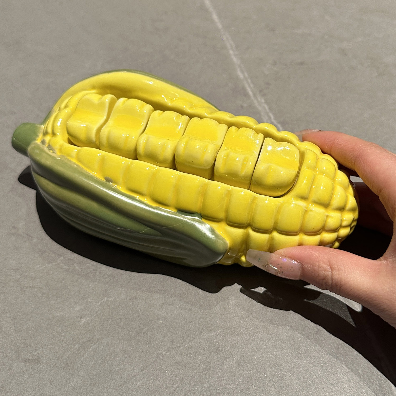Cute Corn-Shaped Ceramic Chops - Chopstick Rest Ceramic 评论和价格