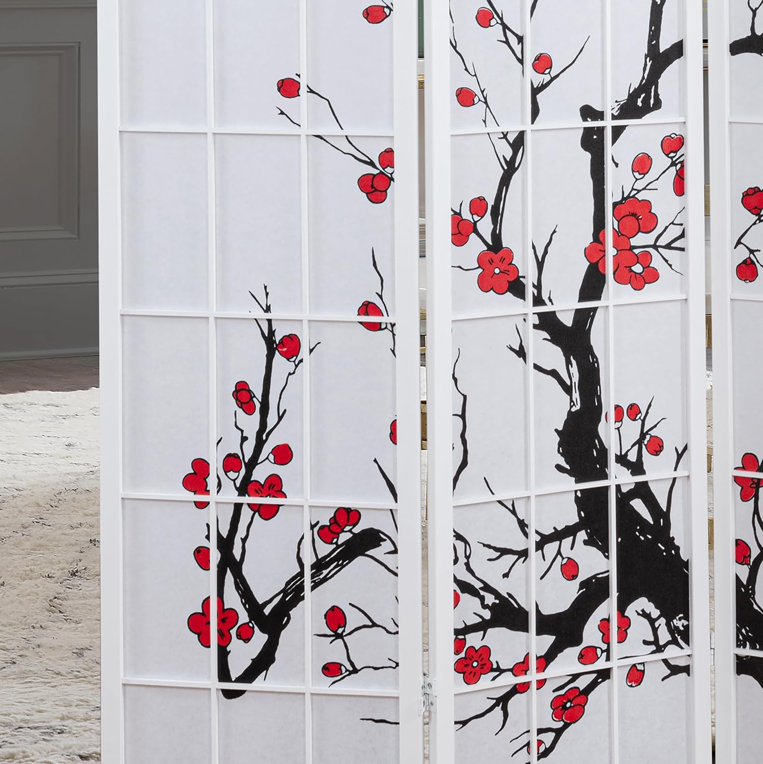 Foldable Japanese Shoji Room D - Shoji Screen Divider 评论和价格