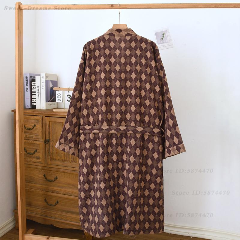 Cotton Coupe Robe Sleepwear Ma - Kimono Yukata Cotton 评论和价格