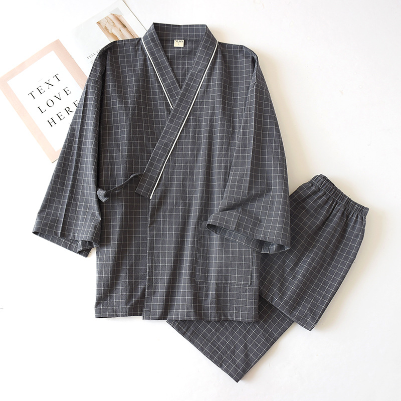 Japanese-style Kimono, Cotton  - Kimono Yukata Cotton 评论和价格