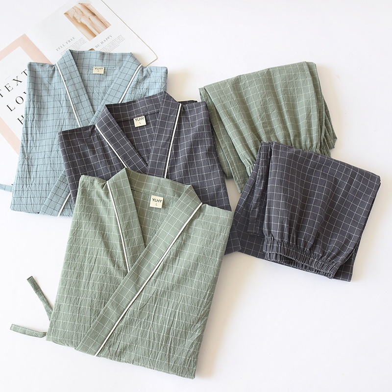 Japanese-style Kimono, Cotton  - Kimono Yukata Cotton 评论和价格
