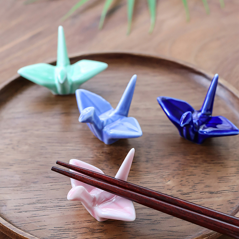 Ceramic Paper Crane Chopstick  - Chopstick Rest Ceramic 评论和价格