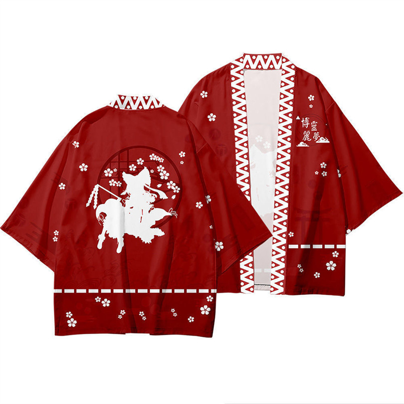 TouHou Project Anime Print Tra - Kimono Yukata Cotton 评论和价格