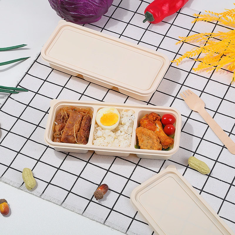 Hamburger Lunch Box Double Tie - Bento Box Two Tier 评论和价格