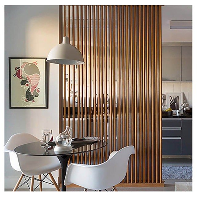 Luxury Gold Metal Pillar Room  - Shoji Screen Divider 评论和价格